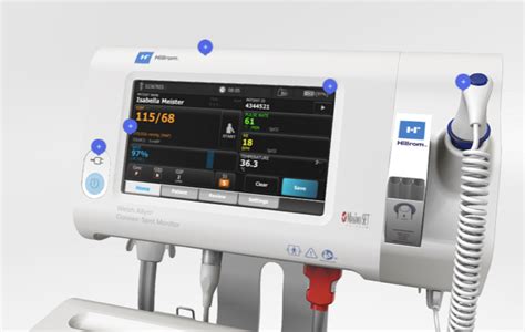 Baxter Welch Allyn 44wt B Spot Vital Signs 4400 Device With Surebp Non