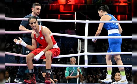 Algerian Boxer Imane Khelif In Gender Row Goes For Olympic Gold Olympics News