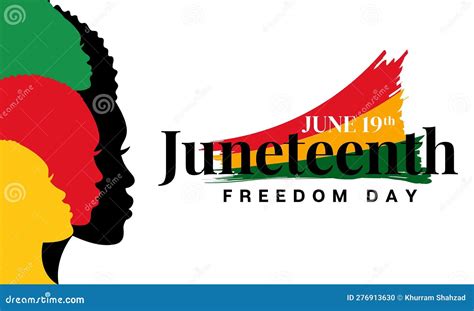 Juneteenth Freedom Day African American Independence Day Celebration