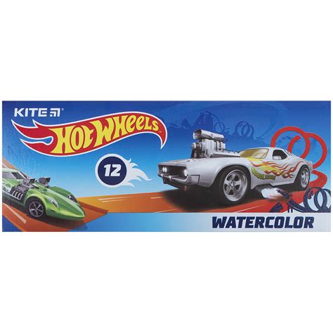 Фарби акварельні Kite Hot Wheels кольорів HW купити в Києві Україні за вигідною