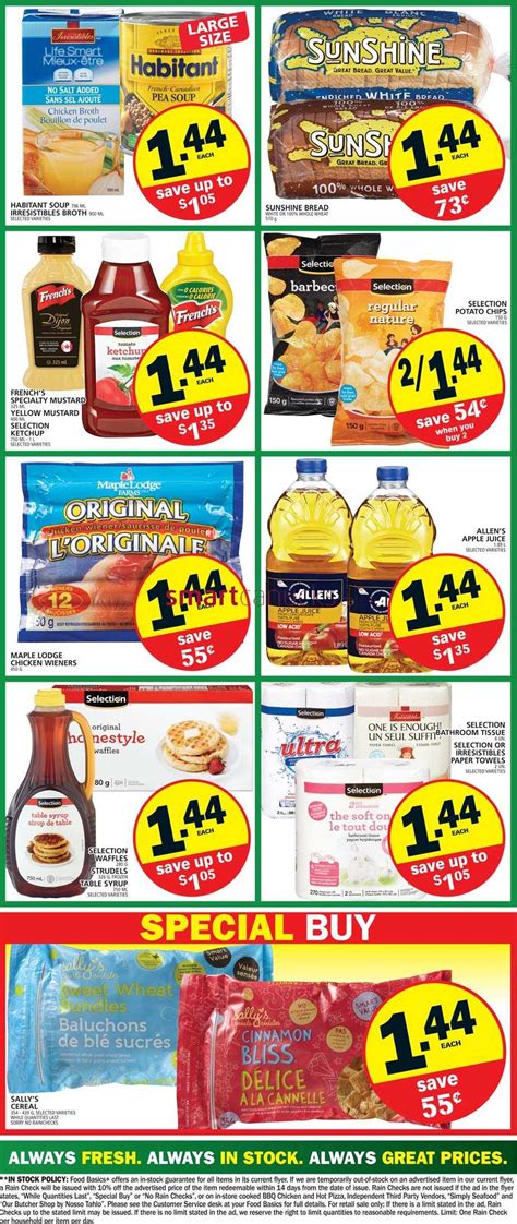 Food Basics Flyer April 25 To May 1