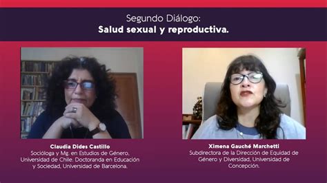 Segundo Diálogo Salud Sexual Y Reproductiva Youtube