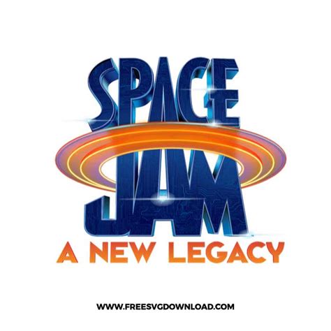 Space Jam New Legacy Logo Clipart Svg Free Svg Download 46 Off