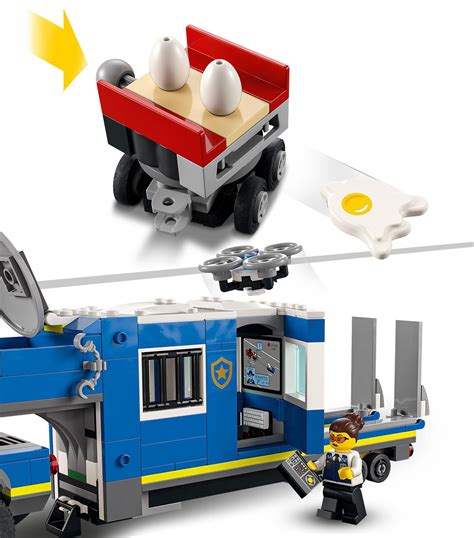 Lego Lego City Police Mobile Command Truck Harrods Uk