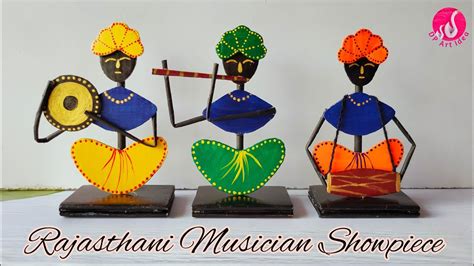 Rajasthani Musician Showpiece Diy Room Decor Showpiece Amazing