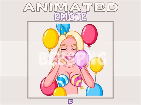 Animated Twitch Emote Sexy Hype Emotes For Twitch Girl Emotes Anime Emotes Cute Emotes