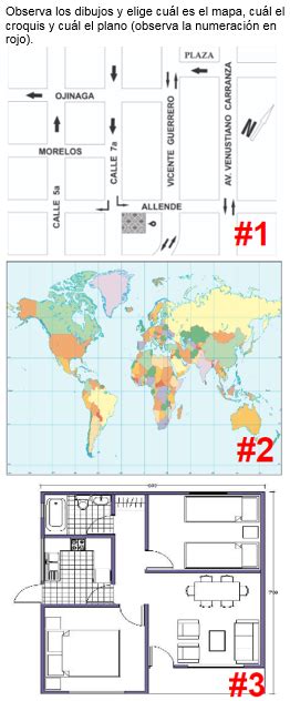 Cuadro Comparativo De Croquis Plano Y Mapa Kulturaupice Images