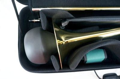 Case for Tenor Trombone model MB Compact with wheels