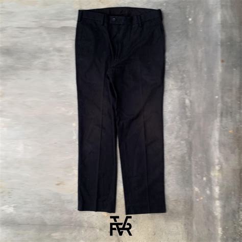 Jual Uniqlo Work Pants Black Shopee Indonesia