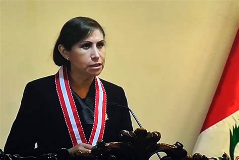 Fiscal De La NaciÓn Patricia Benavides Defiende FunciÓn Del Ministerio