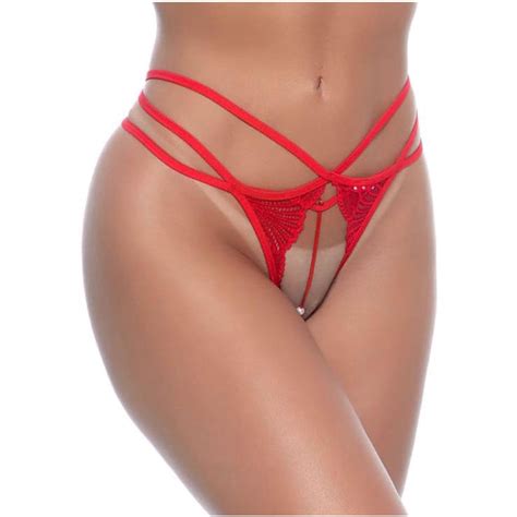 Calcinha Fio Dental Apressadinha Lingerie Sensual Tanga Sexy