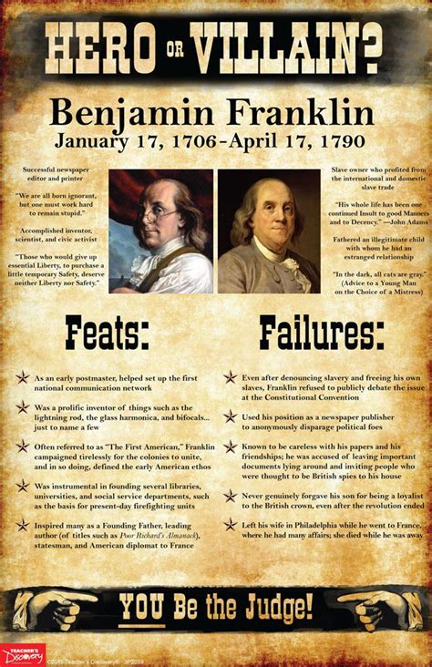 Is John P. Franklin a Visionary or a Villain? You Decide. - nsbry85