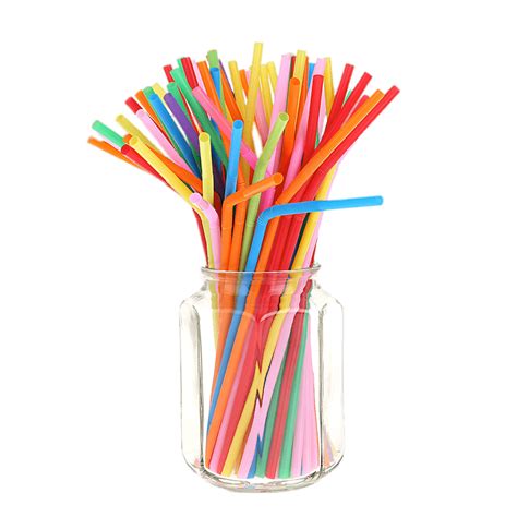 Coloured Straws In A Jar Transparent PNG StickPNG