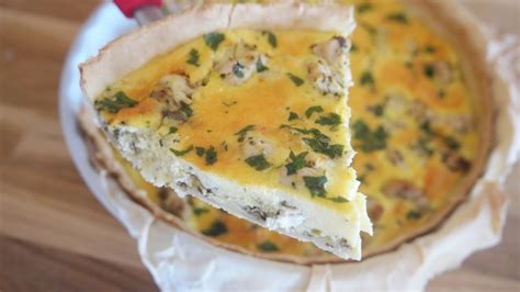 Quiche Au Poulet Facile Et Rapide Youtube