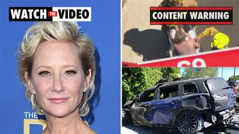 Anne Heche Car Crash ‘horrific New Details Of Actress Accident