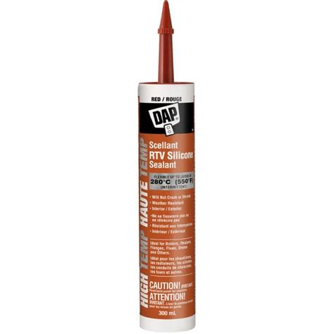 Dap Rtv High Temperature Silicone Sealant Home Hardware