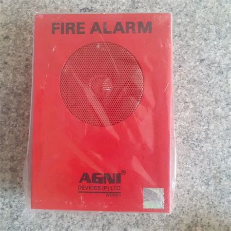 Mild Steel Agni Fire Alarm Call Box At 700 Piece In Bengaluru ID