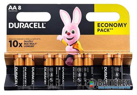 Батарейки АА Duracell Alkaline Lr6 15v 8 шт в блистере Купить батарейки АА Дюрасел