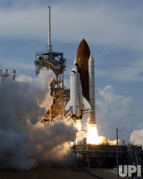 Photo Nasas Space Shuttle Atlantis Launches From The Kennedy Space