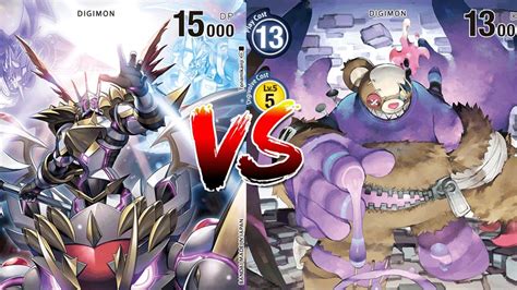 Digimon Tcg Bt Locals Gameplay Gammamon Vs Shinmonzaemon Youtube