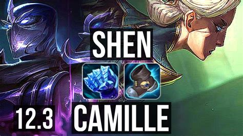 Shen Vs Camille Top Rank 2 Shen 4 1 8 500 Games Kr Challenger