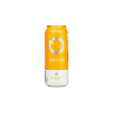 Switch Immune Booster Drink Vitamin C Zinc 500ml Looters