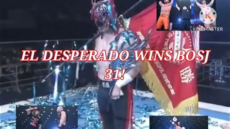 Njpw Dominion 2024 El Desperado Wins Best Of The Super Juniors