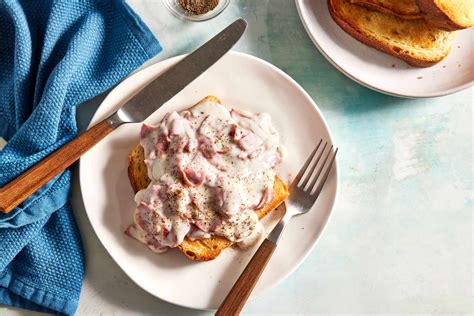 Creamed Chipped Beef On Toast Recipe