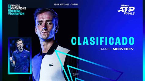 Daniil Medvedev Se Une A Carlos Alcaraz Y Novak Djokovic En Las Nitto