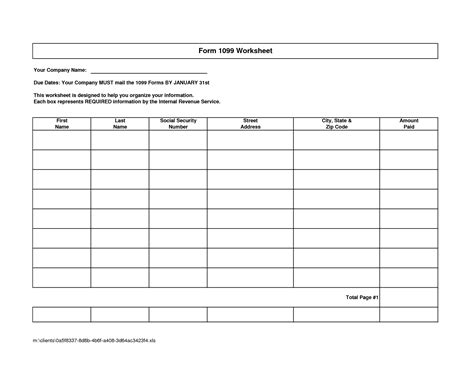 Blank Worksheet Templates For Math — db-excel.com