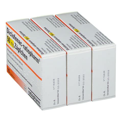 Diclofenac Ratiopharm® 50 Mg 30 St Mit Dem E Rezept Kaufen Shop Apotheke