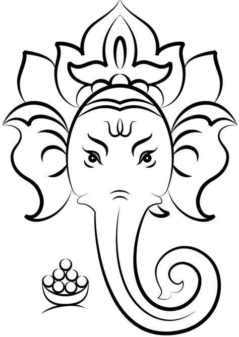 Ganesh Drawing - Cliparts.co