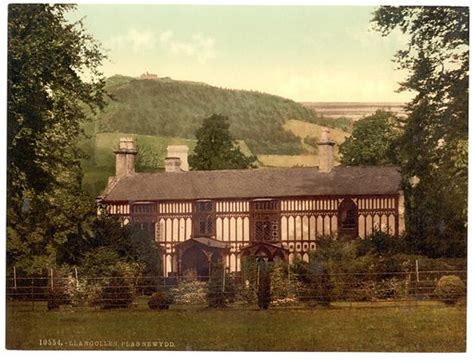 Plas Newydd, Llangollen, Wales free public domain image | Look and Learn