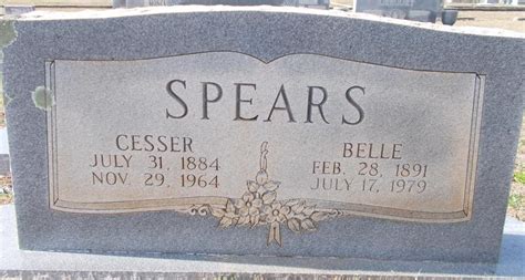 Julius Cesser Spears 1884 1964 Mémorial Find a Grave