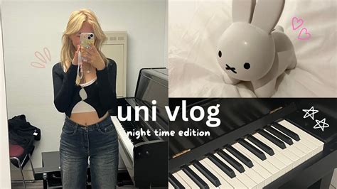 Uni Vlog Campus Life Night Time Routine Pr Unboxing