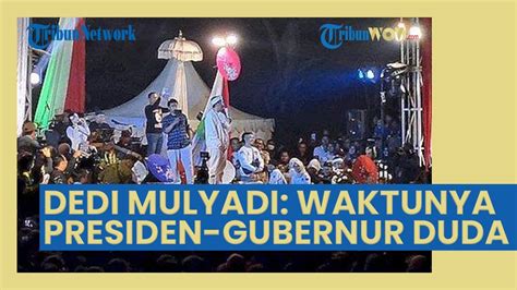 Momen Dedi Mulyadi Diteriaki Gubernur Saat Safari Budaya Waktunya