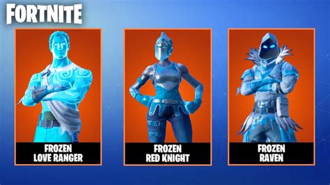 Fortnite Frozen Legends Skin Bundle Frozen Red Knight Frozen Love