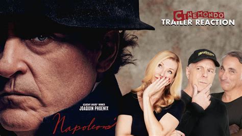 Napoleon Trailer Reaction Joaquin Phoenix Vanessa Kirby Ridley