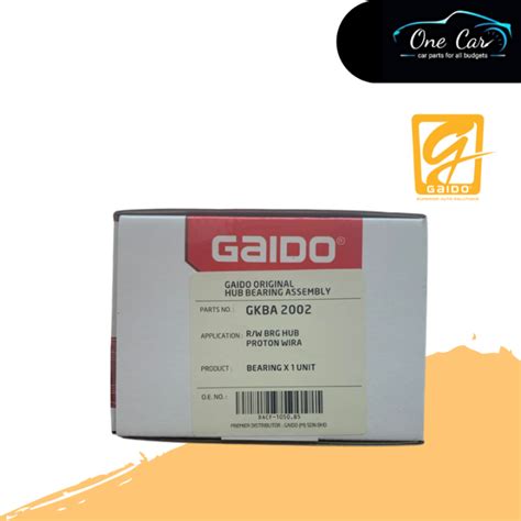 GAIDO Rear Wheel Bearing Proton Wira 1 3 1 5 1 6 1 8 Satria 1 3 1 5 1