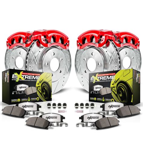 Powerstop KC899A 26 Front And Rear Z26 Muscle Carbon Fiber Ceramic