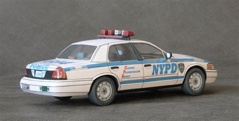 Ford Crown Victoria Nypd 1 25 из бумаги Пикабу