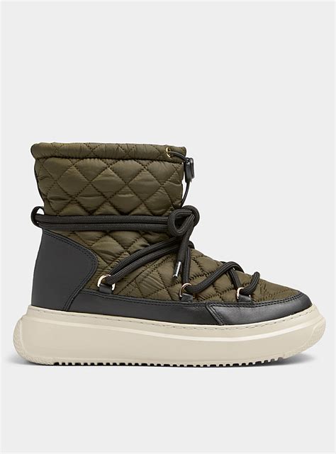 Gravita Low Quilted Winter Boots Women Pajar Canada Simons