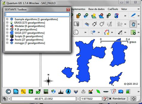 Sextante Qgis Clickgeo Cursos E Treinamentos Em Produ O De Mapas E