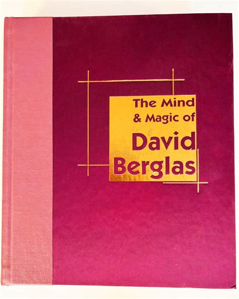 The Mind and Magic of David Berglas - Jim Steinmeyer