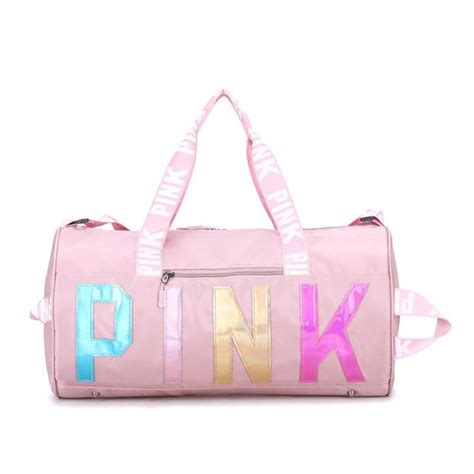 Спортен фитнес сак PINK, Розов - eMAG.bg