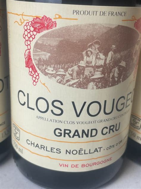 Clos Vougeot Grand Cru Maison Charles Noellat Bourgogne