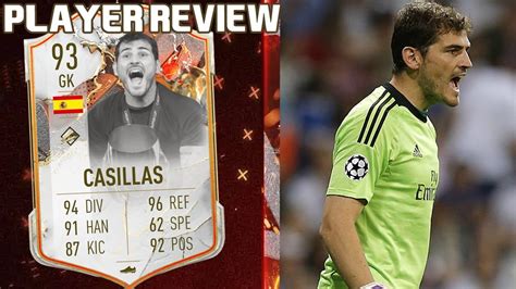 The Best 🧤 93 Trophy Titans Icon Iker Casillas Player Review Fifa 23