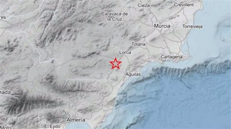 Se registra un terremoto de 1 9 grados en Puerto Lumbreras sumándose a