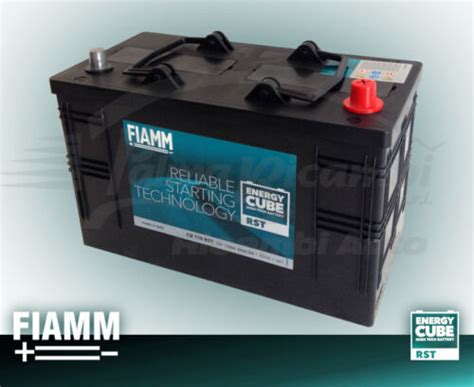 Batteria Camion Trattore Fiamm Energy Cube Cb Rst Ah A