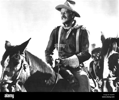 SHE WORE A YELLOW RIBBON, John Wayne, 1949 Stock Photo - Alamy